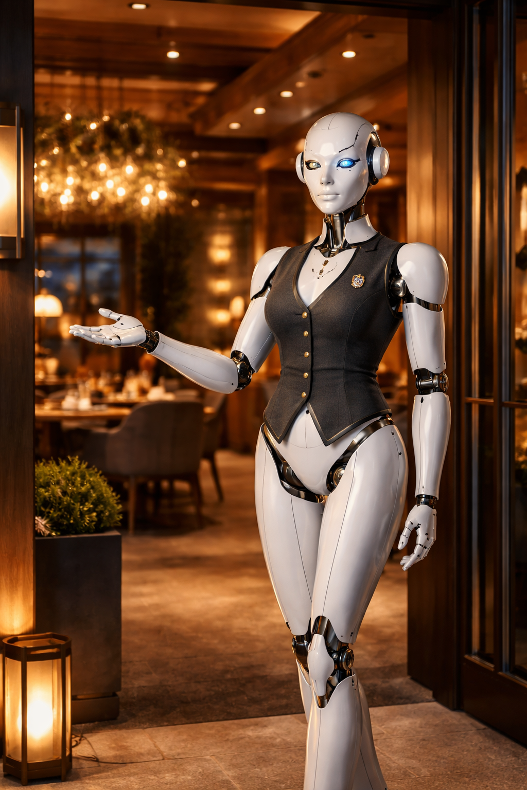 Begrüßungsroboter von Bavarian RoboTaste